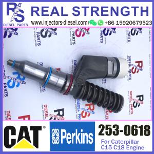 Buy cheap Diesel Engine Fuel Injector 370-0750 253-0616 253-0618 10R-3264 10R-3265 10R-2772 for Caterpillar C15 C18 engine from wholesalers