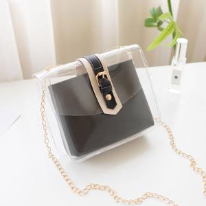 Buy cheap Summer Transparent Clear PVC Jelly Shoulder Bag from wholesalers
