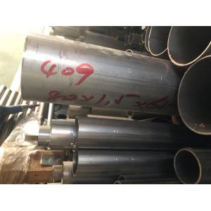 Buy cheap 400 Series SUH409L Stainless Steel Welded Tube ASTM AISI 409L Weld Pipe For Exhaust Pipe from wholesalers