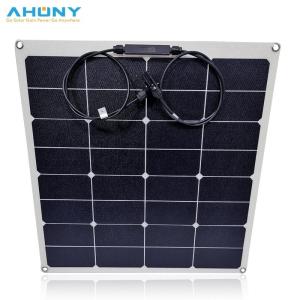 Buy cheap Ultra Thin Flexible Cell Solar Panel 50w 55w 60w 100w 110w For RV Boats Roof from wholesalers