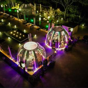 Buy cheap Dome Bubble Tent House Height 2.8m With PC Aluminium Material from wholesalers