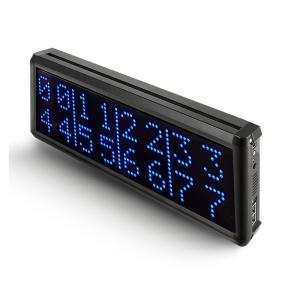 Buy cheap wireless table service calling system with big voice reporting display screen and waterproof 1 key button from wholesalers