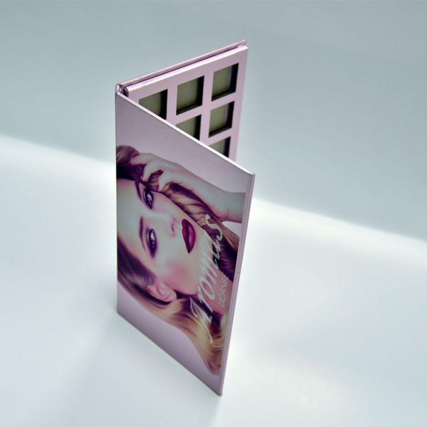 Buy cheap Custom Brand Cosmetics Packaging Eyeshadow Box with Mirror from wholesalers