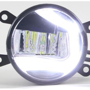 Buy cheap Fiat Doblo car front fog light DRL LED daytime driving lights upgrade from wholesalers