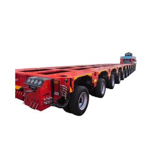 Buy cheap 200t Load Capacity Hydraulic Self Propelled Modular Trailer with Steering product