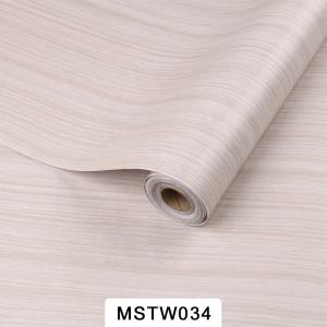Buy cheap Commerce 10m Length Gray Color 3D Wood Grain Adhesive Wall Stickers Wallpaper Easy to Install from wholesalers