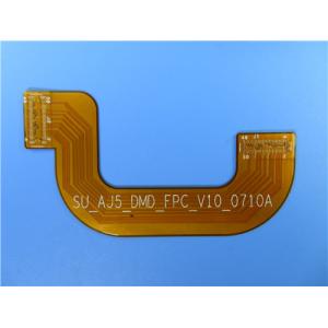 Buy cheap Double Sided Flexible PCB Made on Polyimide With Stiffener of Stainless Steel Shim and Immersion Gold for Industrial from wholesalers