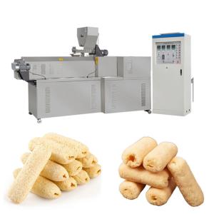 Buy cheap Snack Food 200-250kg/H Corn Puffs Extruder Automatic from wholesalers