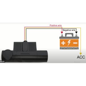 2CH Free Platform Dash Cam DVR Movil 4G GPS MDVR with 180 Degree Vertical Angle