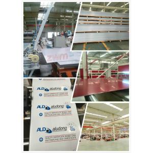 Buy cheap 3mm PE Aluminum Composite Panel Surface Brushed Anodized from wholesalers