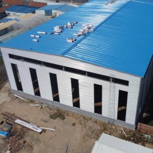 AISC ASTM Standard Steel Warehouse Building with 50-Year Lifespan
