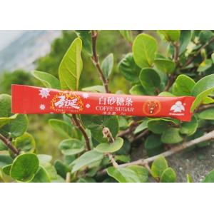 Buy cheap 5g Disposable White Sugar Packets With Custom Printed Packaging from wholesalers