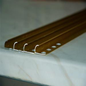 Customized Aluminum Tile Trim High Grip Carborundum For Floor Trims Transition