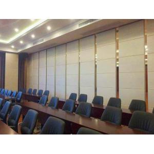 Buy cheap Industrial Mobile Sliding Operable Sound Proof Partitions / Folding Room Dividers from wholesalers