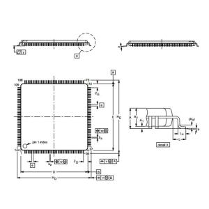 Buy cheap Single-chip 16-bit/32-bit microcontrollers; up to 512 kB flash LPC2364FDB100   QFP Integrated Circuit Chip from wholesalers