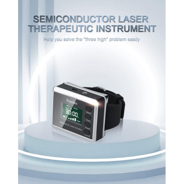 Quality LLLT 450nm 660nm Reduces Blood Viscosity Laser Watch For Diabetes Elderly Use for sale
