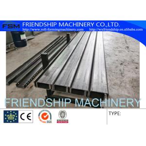 Buy cheap U Type 8mm Thickness Roll Forming Machinery With Punching Holes And Bending Machine from wholesalers