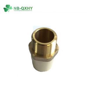 Buy cheap Round Head Code Male Brass CPVC Adapter for Irrigation Anti-UV 1/2 prime prime Thread from wholesalers