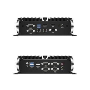 Buy cheap 4 Cores 8 Threads Mini Fanless PC Intel Core I7 1195G7 With Dual LAN 6COM DDR4 from wholesalers