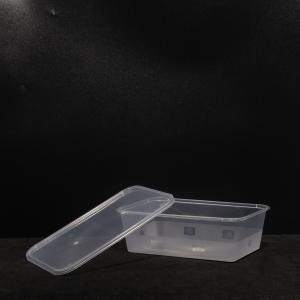 Buy cheap 750ml Rectangular Disposable PP Plastic Sandwich Lunch Box from wholesalers