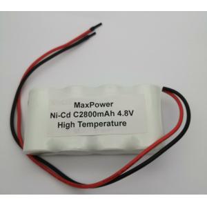 Buy cheap Emergency Lighting 4.8V C2800 Nicd Rechargeable Battery 2800mAh from wholesalers