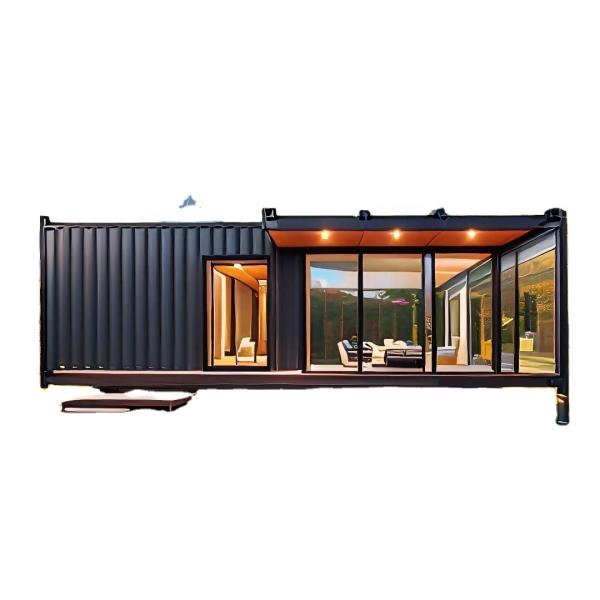 Folding Container House Durable Steel Structure With EPS Sandwich Panel Easy