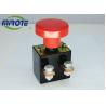 Buy cheap Custom Micro Latching Push Button Switch  , Mushroom Emergency Stop Button 125A from wholesalers