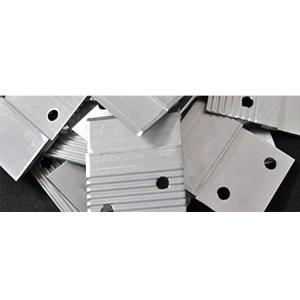 Buy cheap Customized Sizes Accepted Rectangular Metal Wall Mounting French Cleat Z Clip Brackets from wholesalers