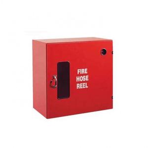 Buy cheap Customized Silver Open Type Fire Hose Cabinets Wall Mounted For Industrial Use from wholesalers