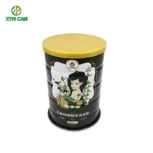 Buy cheap Safety Food Grade Tin Containers 900g Round Empty Metal Tin Can Packaging For Milk Powder from wholesalers