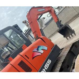 Buy cheap Used Doosan DH55 Excavator Compact 5500kg 40hp Diesel Engine from wholesalers