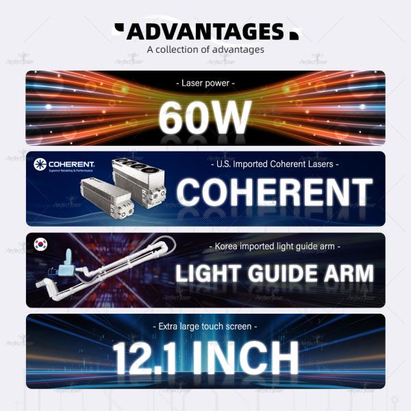 Portable 60W RF Tube Fractional Co2 Infrared Aiming Laser Skin Rejuvenation Machine