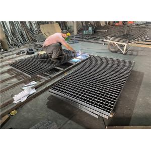 Buy cheap Galvanized Press Locked Welded 0.3mm Walkway Steel Grating For Machinery Plant from wholesalers