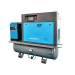 Buy cheap 1m3/min 8bar small all in one screw compressor for sandblasting machine 380v/50hz from wholesalers