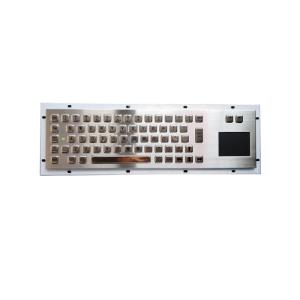 Dust Proof Industrial Metal Keyboard With Touchpad Illumination Option