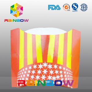 Biodegradable Take Away Disposable Paper Box French Fry Packaging