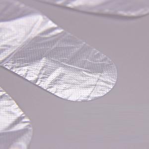 Buy cheap 25.5x30cm Disposable PE Gloves CE ISO Certificated Smooth or Embossed Surface from wholesalers