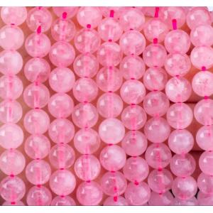 Buy cheap Natural Crystal Gemstone Rose Quartz Loose Bead Strands Semi Precious Stone for DIY Jewelry Making from wholesalers