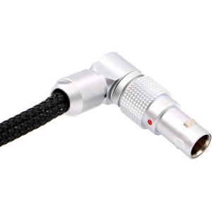 Red Komodo V Mount Battery Plate Power Cable Rotatable 2 Pin Male To Adjustable