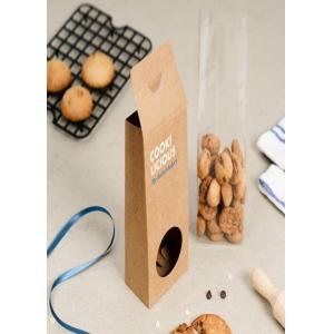Food bag with window and beautiful printing