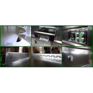 Buy cheap Rectangular Teppanyaki Grill Table with 20mm Thick Heating Plate and 600x400mm Cook Area from wholesalers