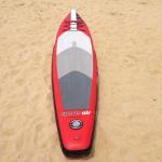 Stand Up Inflatable Standup Paddleboard 3.8meter Length 15cm Width Red Airmat