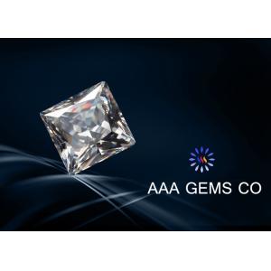 Buy cheap Charles Colvard Square Cut White Moissanite , Synthetic Moissanite from wholesalers