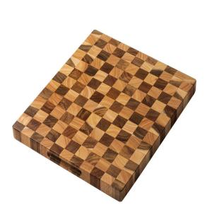 Buy cheap Double Sided Splicing Bamboo Butcher Block And Wood Cutting Board 40x40x3cm from wholesalers