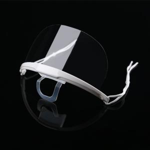 Buy cheap Lightweight Droplets Prevention Transparent Plastic Face Mask from wholesalers