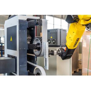 Buy cheap Stainless Steel CNC Robotic Surface Arm Automatic Grinding Machine from wholesalers