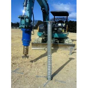 Photovoltaic engineering drill hydraulic auger drilling equipment used on excavator 5-40 tons