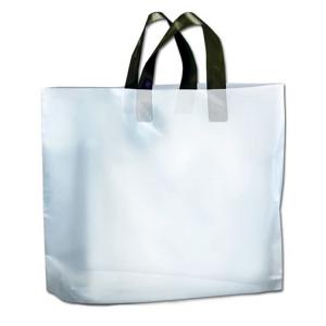 Buy cheap Water Repellent Biodegradable Plastic Shopping Bags With Handles from wholesalers