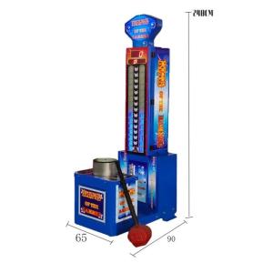 Buy cheap Customized King Hit Hammer Arcade Game Machine Amusement Park Equipment from wholesalers