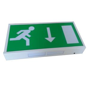 Buy cheap Running Man Rechargeable LED Exit Signs Wall Surface Mounted , CE Certification from wholesalers